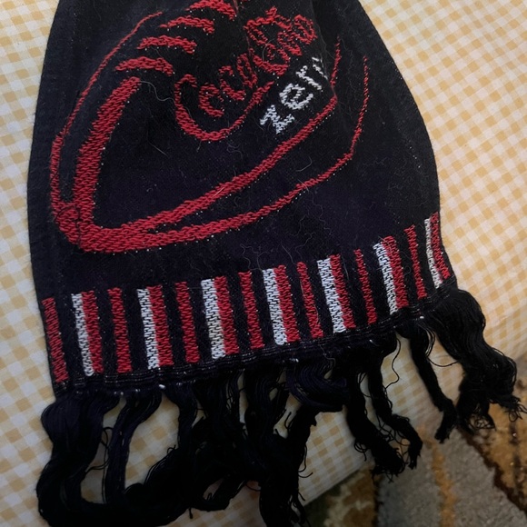Coca Cola Black and Red Scarf - Picture 3 of 4